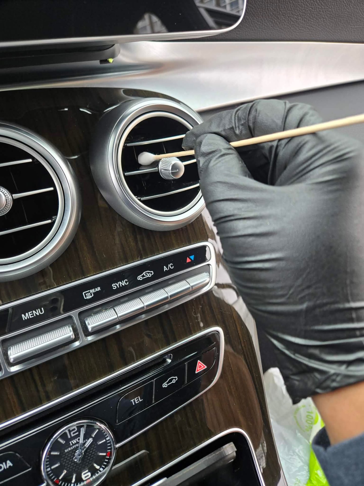 Engine bay detailing